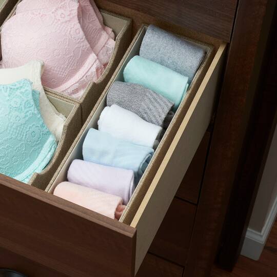 Narrow Accessory Organizer Tray (Brown)